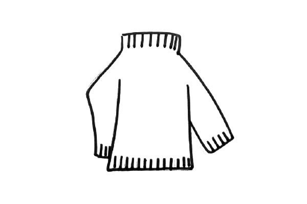 毛简笔画