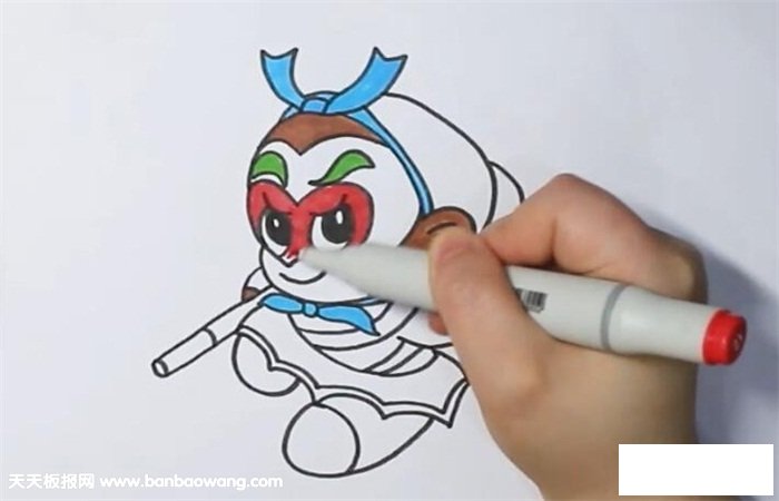齐天大圣孙悟空怎么画