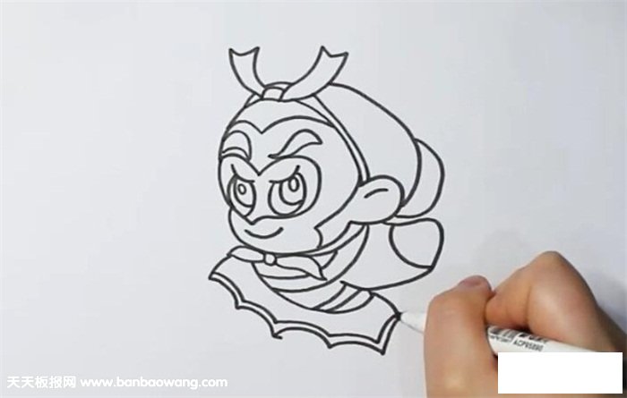齐天大圣孙悟空怎么画
