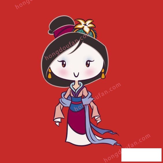 花木兰 迪士尼公主简笔画大全 简笔画 第9张