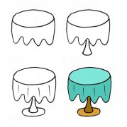 一组家具简笔画图片大全