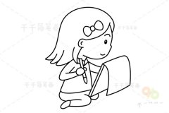 画家简笔画 儿童学画人物