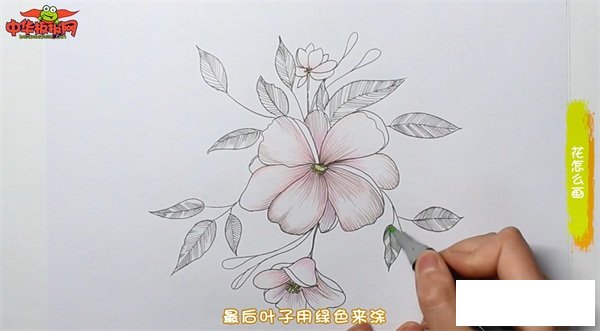 花怎么画