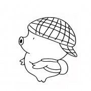 麦兜的简单画法3