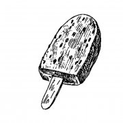 雪糕食品简笔画步骤图片大全
