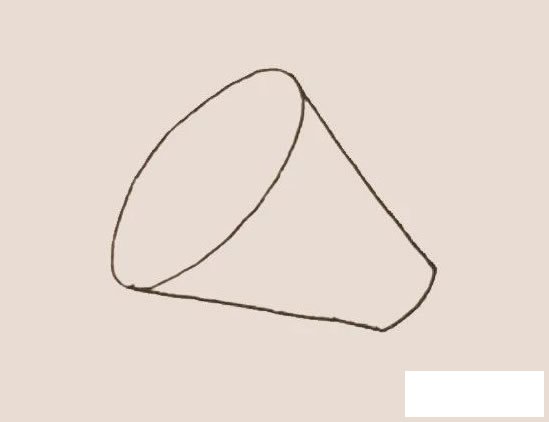 喇叭简笔画