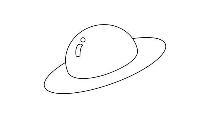 外星飞碟简笔画
