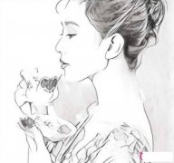 刘诗诗简笔画