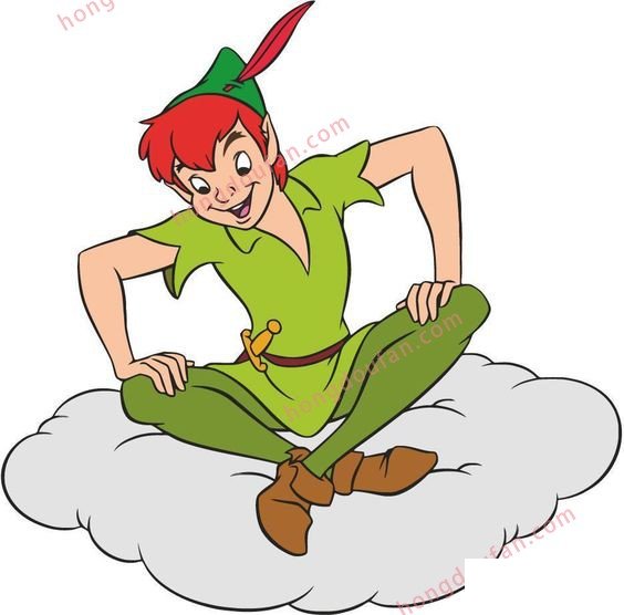 彼得潘 迪士尼卡通动画简笔画大全 简笔画 第4张