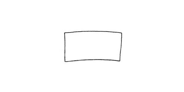 烤箱简笔画步骤图解