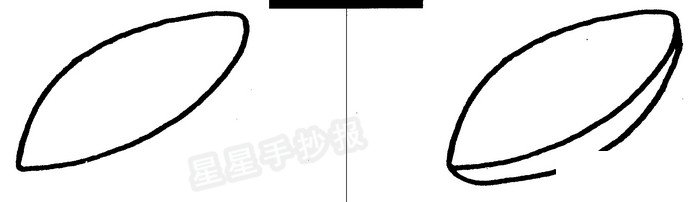 橄榄球简笔画