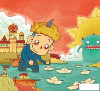 好看的儿童画图片，色彩明艳的儿童画
