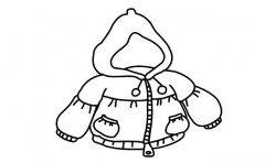 儿童衣服简笔画图片大全