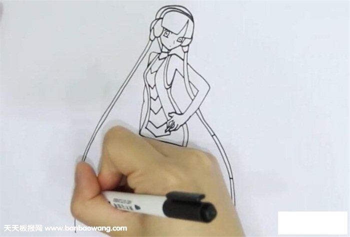 精灵宝可梦小菊儿简笔画