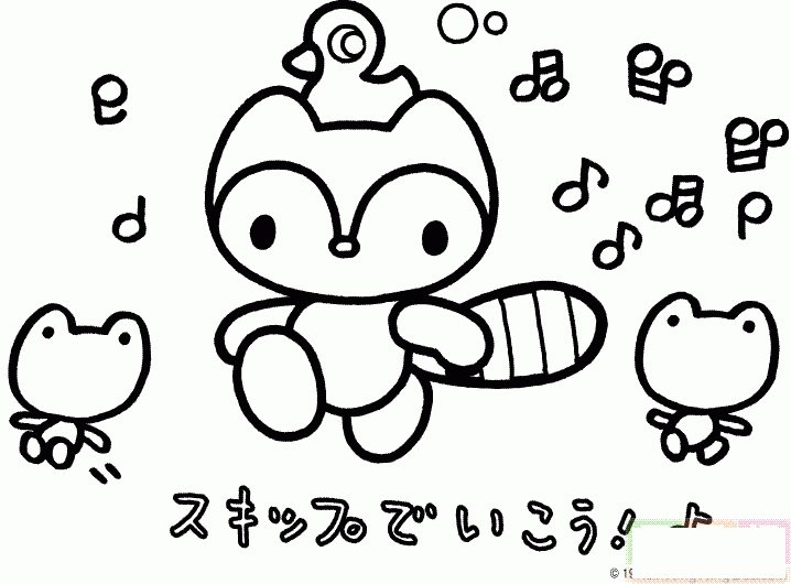 可爱的小动物简笔画