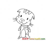简笔画│卡通小猫2