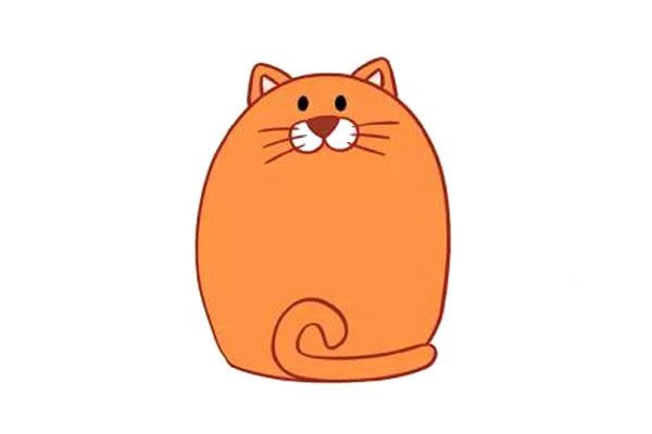 小猫简笔画图片2