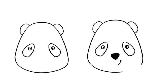 熊猫简笔画