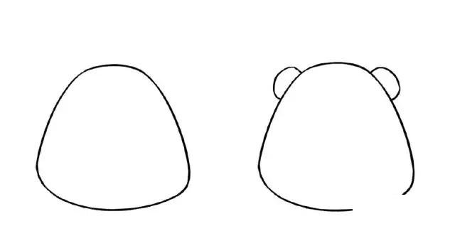 熊猫简笔画