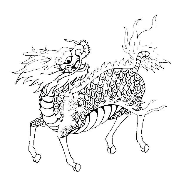 十二生肖龙简笔画图片