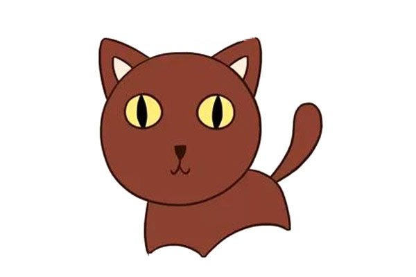 小猫简笔画