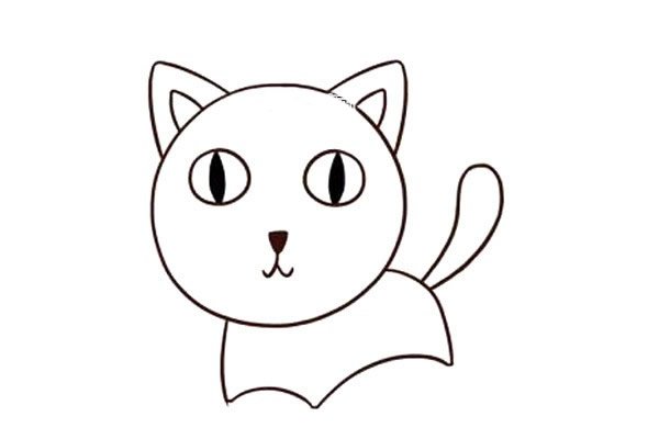小猫简笔画