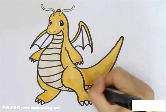 快龙简笔画