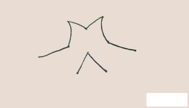 背带舞裙简笔画步骤教程