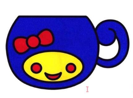 幼儿园漂亮水杯简笔画 涂色水杯怎么画简单