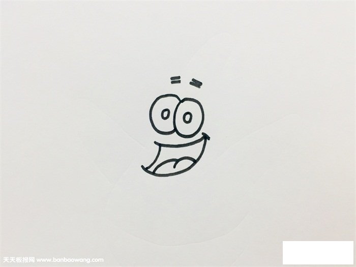 派大星怎么画简单画法