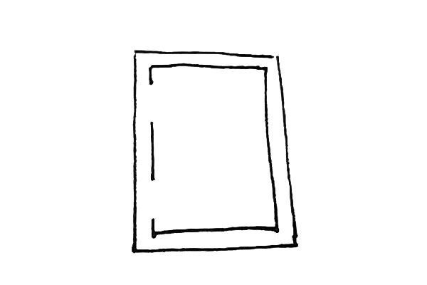 保险柜简笔画