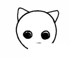 灵猫简笔画图片
