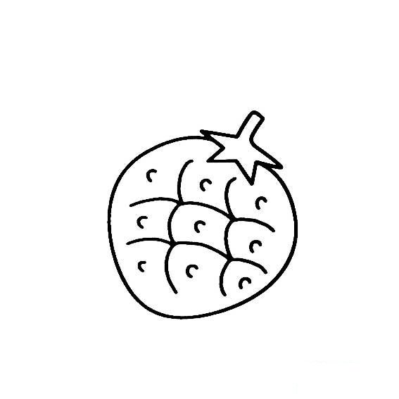 荔枝的简笔画法