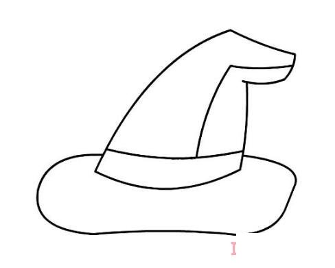  魔法师帽子怎么画简笔画教程可爱简洁