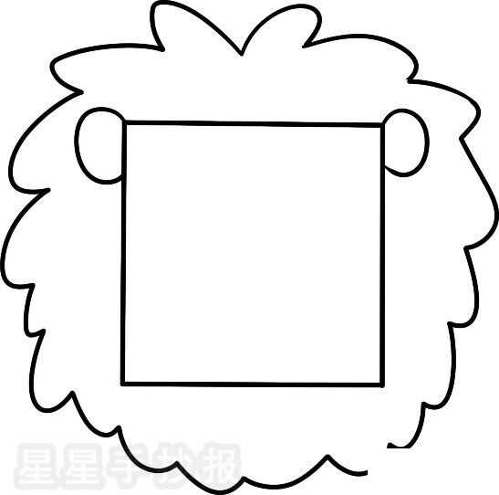 大狮子简笔画