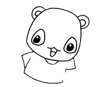 懒猴简笔画图片