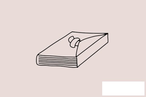 笔记本简笔画图片