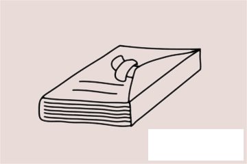 笔记本简笔画图片