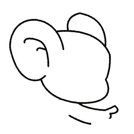 简笔画老鼠怎么画