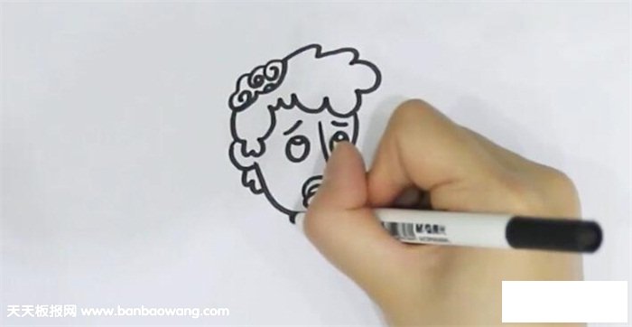 丧尸简笔画