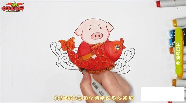 年画简笔画