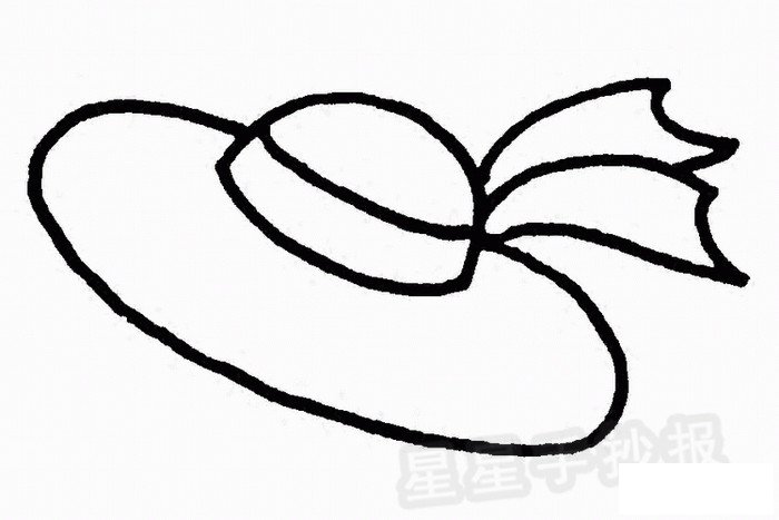 帽子简笔画