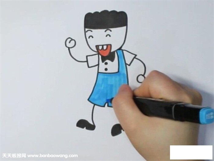 姜小牙简笔画