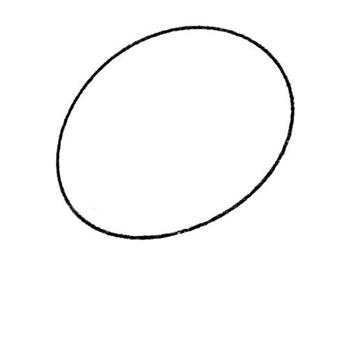 水母简笔画的画法步骤教程