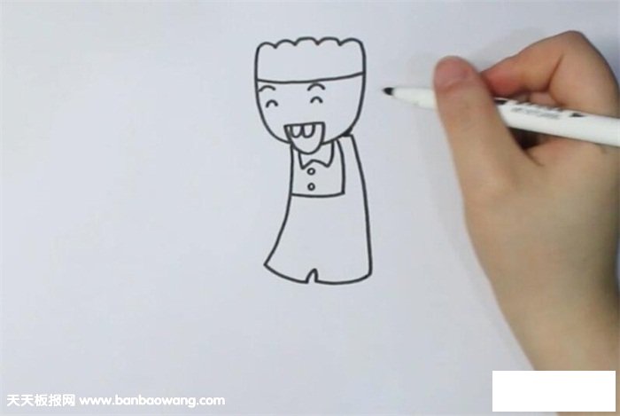 姜小牙简笔画