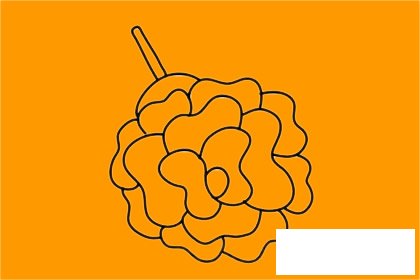 耳环简笔画图片