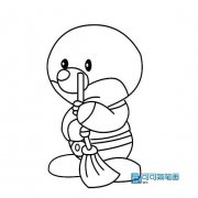 摩尔庄园系列简单画法