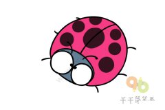 七星瓢虫简笔画