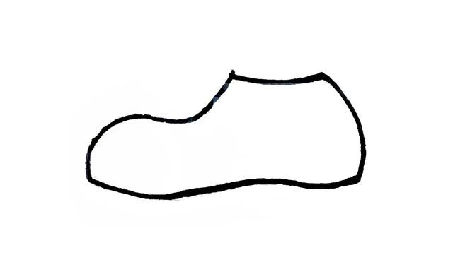 大头鞋简笔画