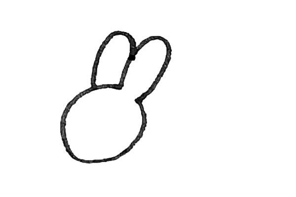 小兔子简笔画